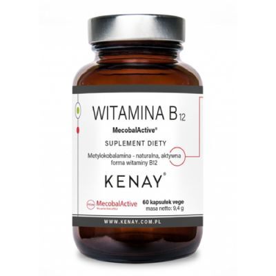 KENAY Witamina B12 MecobalActive, 60kaps.