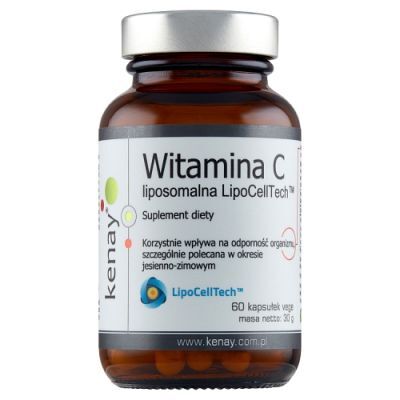KENAY Witamina C liposomalna, 60 kaps.