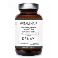 KENAY Witamina E tokotrienole i Tokoferole TocoGaia Ultra, 60 kaps.