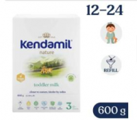 Kendamil Nature 3 HMO+ Produkt w proszku na bazie białka krowiego dla dzieci po 12 miesiącu, 600 g KRÓTKA DATA 13.10.2026