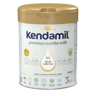 Kendamil Premium 3 Produkt w proszku na bazie białka krowiego, 800g