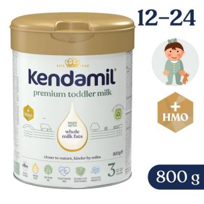 Kendamil Premium 3 Produkt w proszku na bazie białka krowiego, 800g