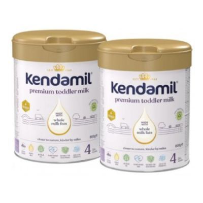 Kendamil Premium 4 HMO+ Produkt w proszku na bazie białka krowiego powyżej 2 roku życia, 2x800g