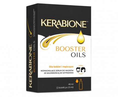 Kerabione Booster Oils Serum do włosów, 2x20 ml