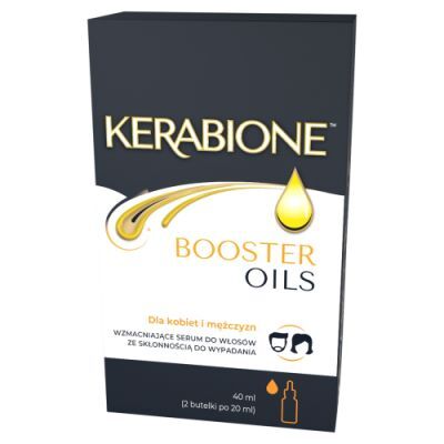 Kerabione Booster Oils Serum do włosów, 2x20 ml