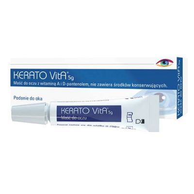 KERATO VitA maść do oczu tubka 5 g