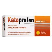 Ketoprofen Apteo Med 50 mg, 20 tabletek powlekanych