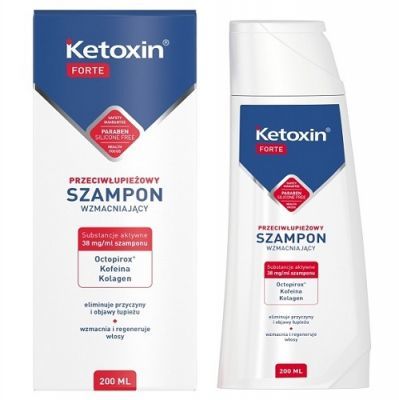 KETOXIN FORTE szampon przeciwłupieżowy 200 ml