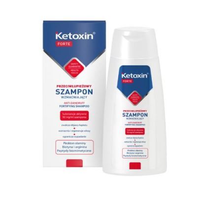 KETOXIN Forte Wzmacniający szampon przeciwłupieżowy, 200ml