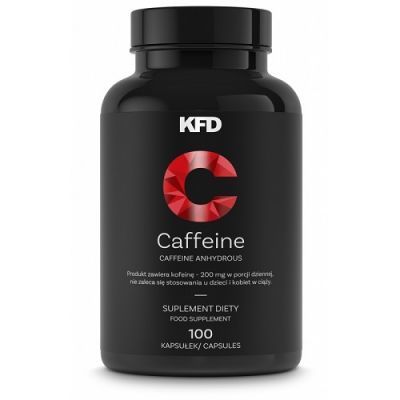 KFD Caffeine 100 kapsułek