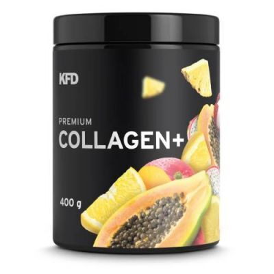 KFD Collagen + o smaku owoców tropikalnych, 400 g
