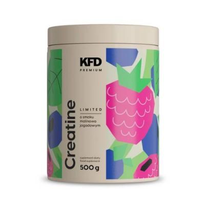 KFD Creatine Kreatyna Monohydrat smak malinowo - jagodowy, 500g