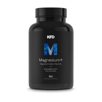 KFD Magnez Organiczny + Witamina B6, 160 kaps.