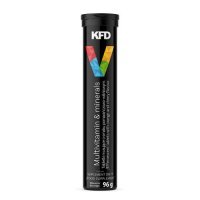 KFD Multivitamin &amp; minerals Multiwitamina i minerały pomarańczowo-wiśniowe, 24 tabl. mus.