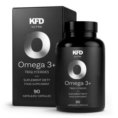 KFD Omega 3+ trójglicerydy, 90 kaps.
