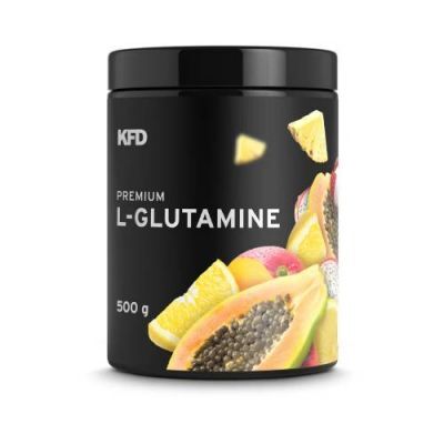 KFD Premium L-Glutamine smak Tropikalny, 500 g