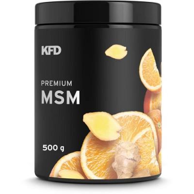 KFD Premium MSM 500 g o smaku pomarańczowo-imbirowym