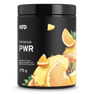 KFD Premium PWR Pre-Workout ananas-pomarańcza, 375 g