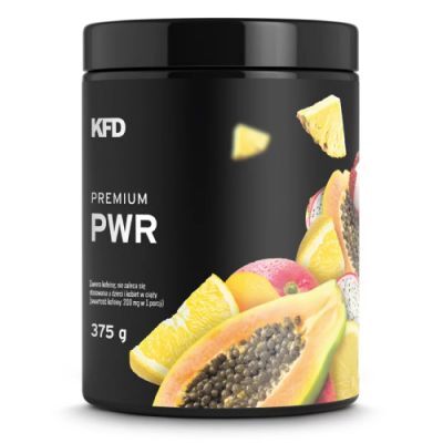 KFD Premium PWR Pre-Workout tropikalny, 375 g