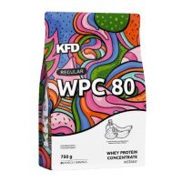KFD Regular WPC 80 smak bananowo-truskawkowy, 750 g