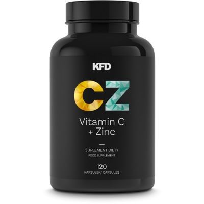 KFD Vitamin C + Zinc, 120 kaps.