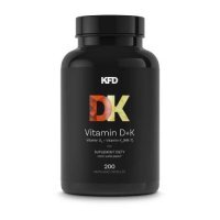 KFD Vitamin D3 + K2, 200kaps.