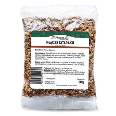 Kłącze Tataraku Zioło do kąpieli, 50 g