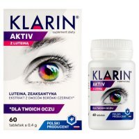 KLARIN AKTIV Z LUTEINĄ 60 tabletek