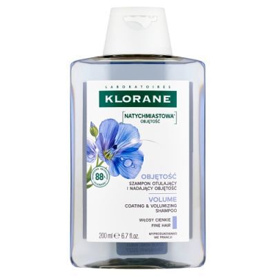 KLORANE Szampon z organicznym Lnem, 200 ml