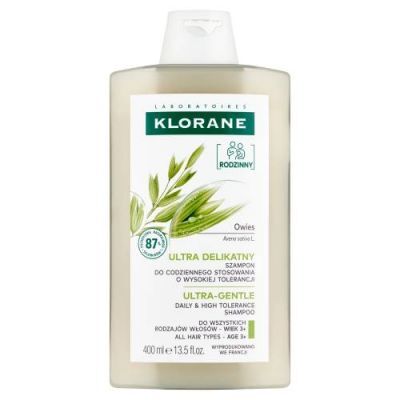 KLORANE Szampon z owsem do każdego rodzaju włosów 400 ml