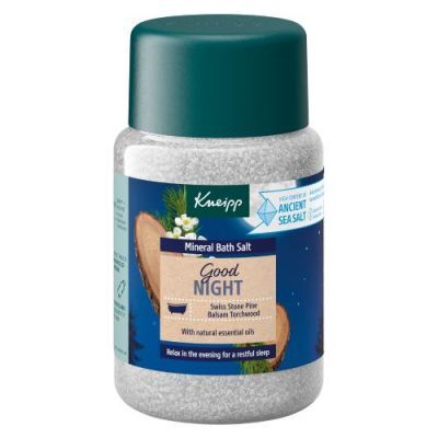 KNEIPP Good Night Szwajcarska pinia i Amyris Sól do kąpieli, 500g