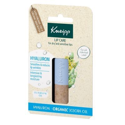 Kneipp Hyaluron Balsam do ust Hialuron i Bio olejek jojoba, 4,7 g