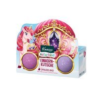 Kneipp naturkind Musujące kule do kąpieli Karoca jednorożca, 2 x 50 g