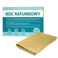 Koc ratunkowy 160cm x 210cm, 1 szt.