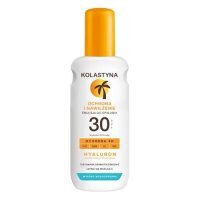 KOLASTYNA Hyaluron Ochrona i Nawilżenie Emulsja do opalania SPF30 spray, 200 ml