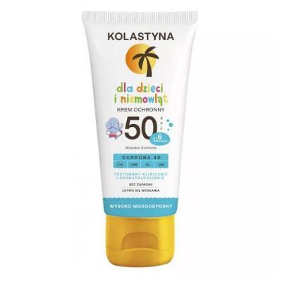 KOLASTYNA Krem ochronny dla dzieci i niemowląt SPF 50, 75 ml