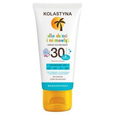 KOLASTYNA Krem ochronny dla dzieci i niemowląt SPF30, 75 ml