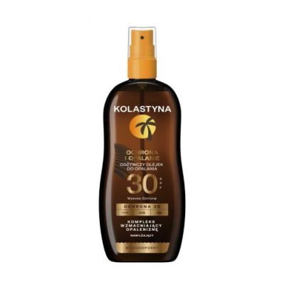 KOLASTYNA Odżywczy olejek do opalania SPF 30, 150ml