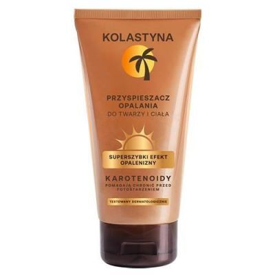 KOLASTYNA Przyspieszacz opalania do twarzy i ciała, 150 ml