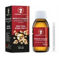 Końska Dawka Maxi B Complex + Cynamonowiec Cejloński, 125 ml