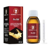 Końska Dawka Witamina D3 OH + K2MK7, 125 ml