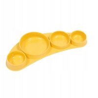 KOO-DI Tiny Tapas Silikonowy talerz Buttercup, 1szt.