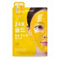 Kormesic 24K Gold Capsule Anti-Aging Hydrożelowa maseczka do twarzy ze złotem i kolagenem, 35 ml