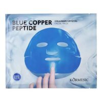 Kormesic Blue Copper Peptide Collagen Crystal Facial Mask Hydrożelowa maska do twarzy z peptydami, 60 g