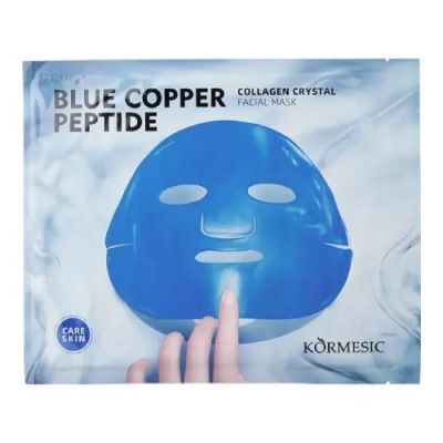Kormesic Blue Copper Peptide Collagen Crystal Facial Mask Hydrożelowa maska do twarzy z peptydami, 60 g