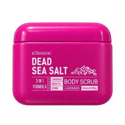 Kormesic Dead Sea Salt Lavender Body Scrub Solny peeling do ciała z lawendą, 300 g