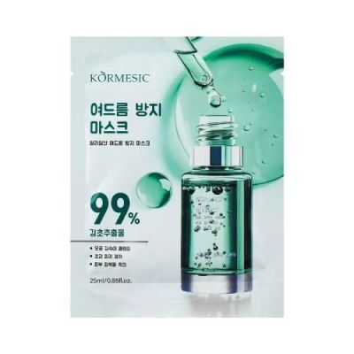Kormesic Korean Beauty Salicylic Acid Anti Acne Mask sheet Maseczka do twarzy w płachcie z kwasem salicylowym, 25 ml