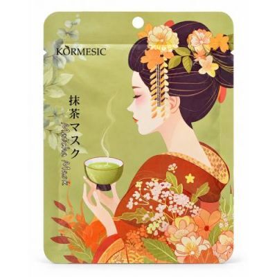 Kormesic Matcha Oil Control Maska do twarzy w płachcie, 25 ml