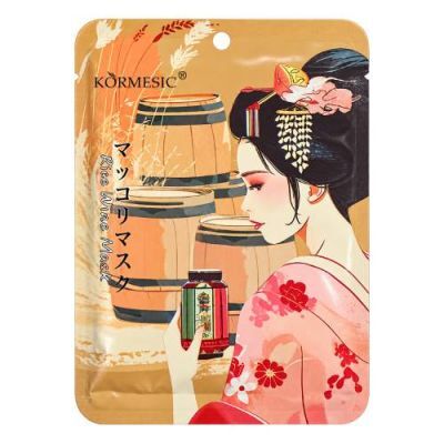 Kormesic Rice Wine Regenerująca maska do twarzy w płachcie, 25 ml
