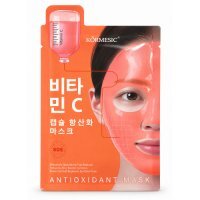 Kormesic VC Capsule Antioxidant Hydrożelowa maseczka do twarzy z witaminą C i kolagenem, 35 ml